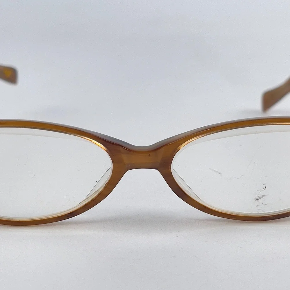 Bebe Bella‎ Blondie Unisex Adults Eyeglasses Frame Brown Full Rim 50-16-140 mm